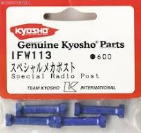 Kyosho Part #IFW113 Special Radio Post - Blue