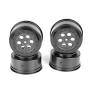 Tekno Part #TKR2220 TR606 SCT Wheel - Black, SCT410 Offset, 4pcs