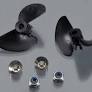 AquaCraft Part #AQUB7765 Propeller Set Hammer EP ll