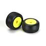Team Losi Part #LOSB1076 Front Wheels & Tires (Pre-Glued)