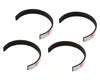 DS Racing Part #DS-CS3-LF3PK Competition III Slick Drift Tires (Pink) (4) (LF-3)