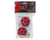 DS Racing Part #DS-DE-024 Drift Element 5 Spoke Drift Wheels (Pink Face/Chrome Lip/Black Rivets) (Adjustable Offset) w/12mm Hex