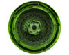 DS Racing Part #DS-DE-332 Element Mesh 1/10 Drift Wheels (Green Chrome) (2) (Adjustable Offset) w/12mm Hex
