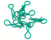 EcoPower Part #ECP-3080 1/10 Body Clips (Green) (10pcs)