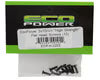 EcoPower Part #ECP-H-2203 3mm "High Strength" Steel Flat Head Screws (10) (3x10mm)