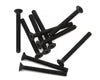 EcoPower Part #ECP-H-2211 3mm "High Strength" Steel Flat Head Screws (10) (3x30mm)