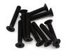 EcoPower Part #ECP-H-2309 4mm "High Strength" Steel Flat Head Screws (10) (4x25mm)