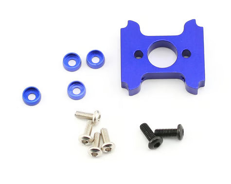E-Flite Part #EFLH1443 Blade Aluminum Motor Mount Set (Blade 400) - Blue