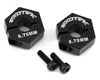 Exotek Part #EXO1436BLK B5/B6 Rear Clamping Wheel Hex Set (2) (Black)