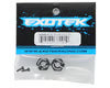 Exotek Part #EXO1436BLK B5/B6 Rear Clamping Wheel Hex Set (2) (Black)