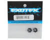 Exotek Part #EXO1437BLK B44 Aluminum Front Wheel Hex Set (Black)