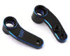 Exotek Part #EXO2035 B6.3/T6.1/SC6.1 Aluminum Steering Cranks (Black/Blue) (2pcs)