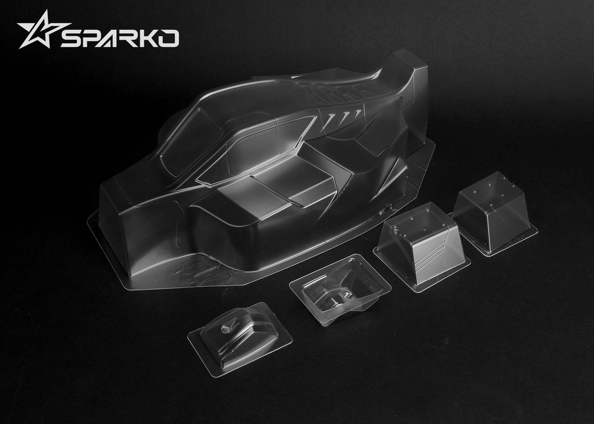 Powerhobby Sparko F8 Buggy Body / Decal Sheets (Clear) - PowerHobby