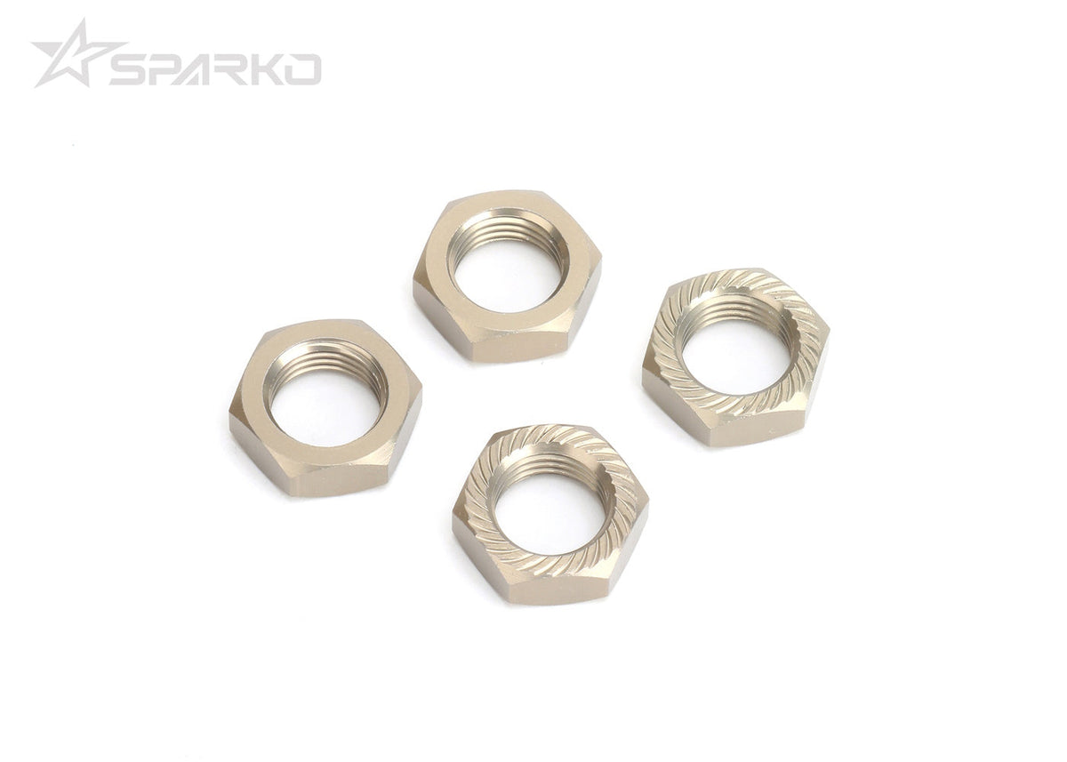 Powerhobby Sparko F8 Aluminum Wheel Nut (Hard Anodizing) (4pcs) - PowerHobby