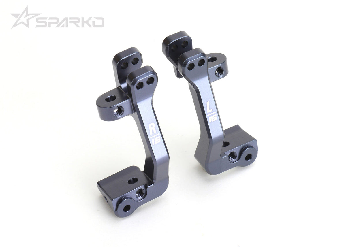 Powerhobby Sparko F8 7075 Aluminum Caster Block (Left & Right) (16°) - PowerHobby