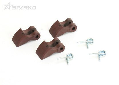 Powerhobby Sparko F8 Aluminum Clutch Shoes & 1.0mm Spring (3pcs) - PowerHobby