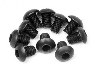 HPI 100558 Button Head Screw M3x4mm Hex Socket (10) Vorza D8S Apache - PowerHobby