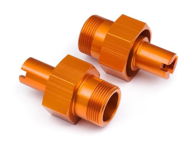 HPI 112845 Heavy Duty Front Hex Hub 24mm Orange Baja 5B SS Baja 5B TSk-b - PowerHobby