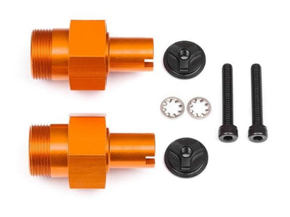 HPI 112845 Heavy Duty Front Hex Hub 24mm Orange Baja 5B SS Baja 5B TSk-b - PowerHobby