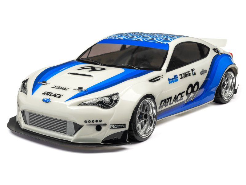 HPI 115332 Fatlace Subaru BRZ Body 200mm Clear 1/10 Touring Car - PowerHobby