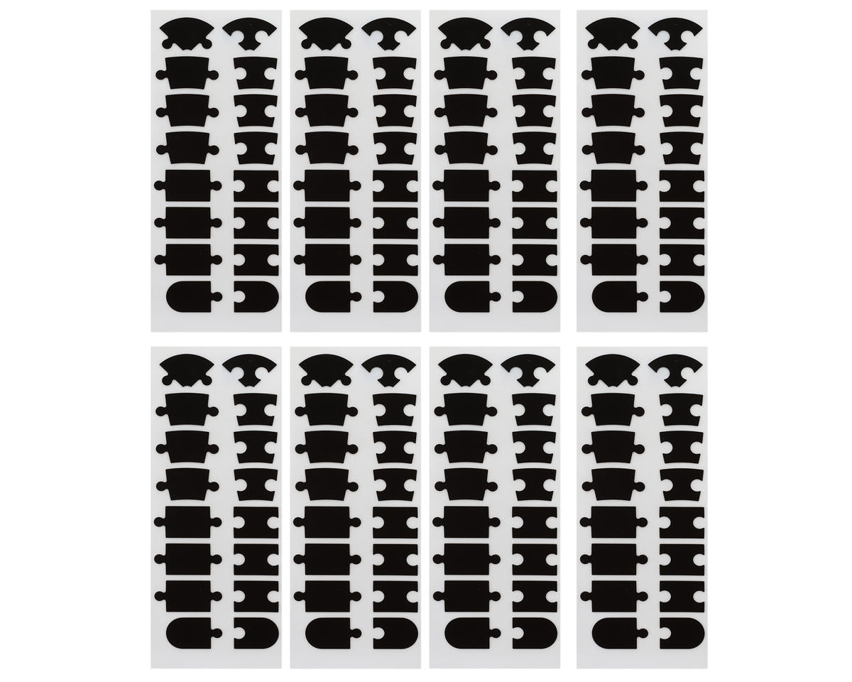 HPI Racing Part #161409 Nano-TTR Interlocking Curb Set (Red/White)