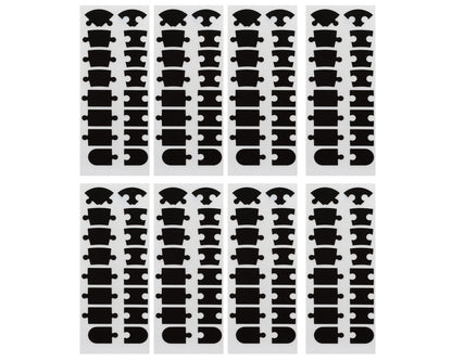 HPI Racing Part #161409 Nano-TTR Interlocking Curb Set (Red/White)