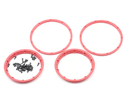HPI Racing Part #3275 Wheel Beadlock Rings (Red) (2) (Baja 5B)