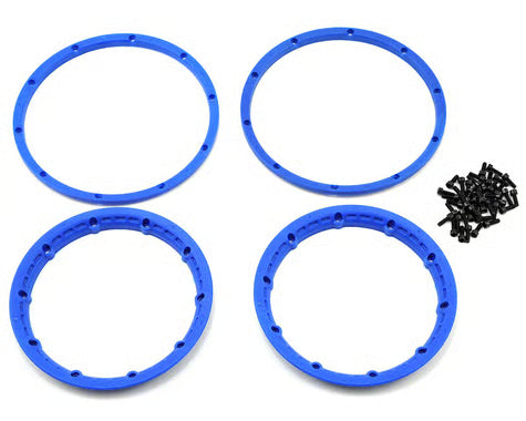HPI Racing Part #3276 Wheel Beadlock Rings (Blue) (2) (Baja 5B)