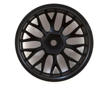HPI Racing Part #3716 26mm Mesh Touring Car Wheel (Black) (2) (3mm Offset) w/12mm Hex