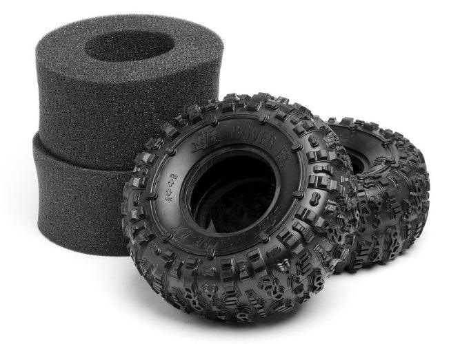 HPI Racing 67916 Rover-Ex Tires /Foams (2pieces) Crawler King - PowerHobby