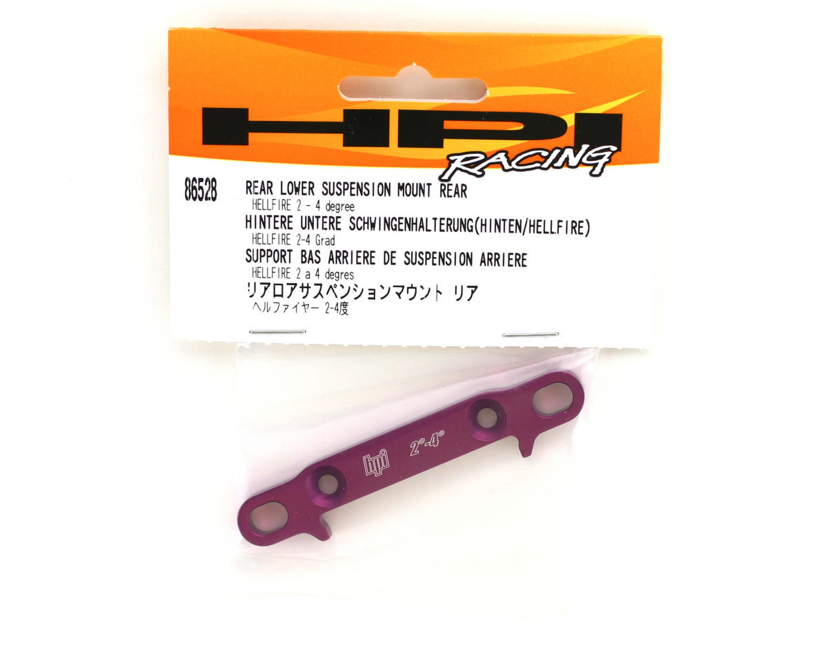 HPI Racing Part #86528 Rear Lower Suspension Mount (Rear) PURPLE