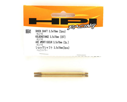 HPI Racing Part #86541 Shock Shaft 3.5x70mm (2)