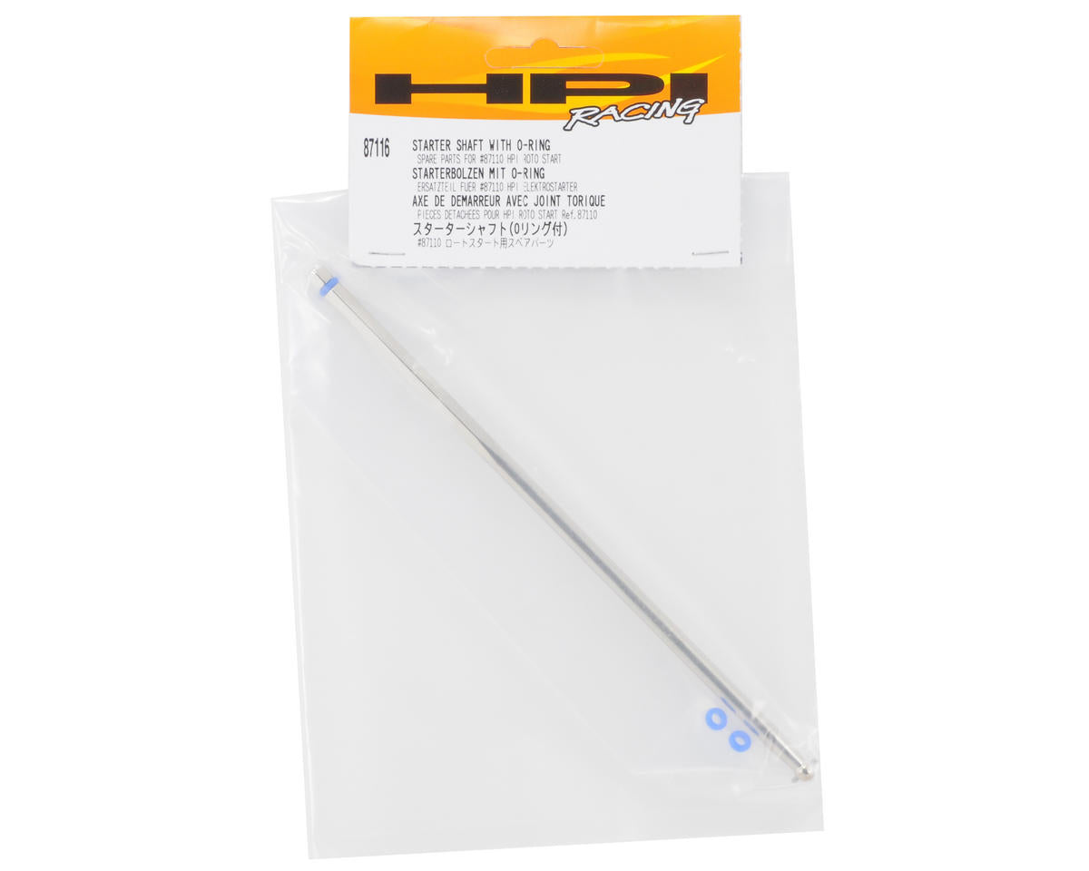 HPI Racing Part #87116 Starter Shaft w/O-Ring