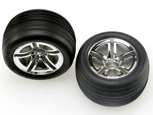 Traxxas 5574 Alias Front Tires On Twin Spoke JATO Rims