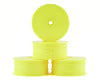 JConcepts Part #JCO3353Y Mono 2.2 4WD Front Buggy Wheels (Yellow) (4) (22X-4, XB4, B74.1) w/12mm Hex