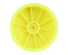 JConcepts Part #JCO3353Y Mono 2.2 4WD Front Buggy Wheels (Yellow) (4) (22X-4, XB4, B74.1) w/12mm Hex