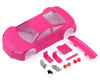 Jomurema Part #JOM280373 JR-GT01 Mini-Z MR-03 Hard Body Set 98mm (Neon Pink)