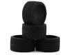 Kyosho Part #MZW38-20B Mini-Z 11mm Wide Racing Radial Tire (4) (20 Shore)