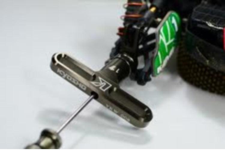 Kyosho YKW008 Kanai Tools T-Handle Wheel Wrench Inferno MP9 / ST-RR EVO - PowerHobby