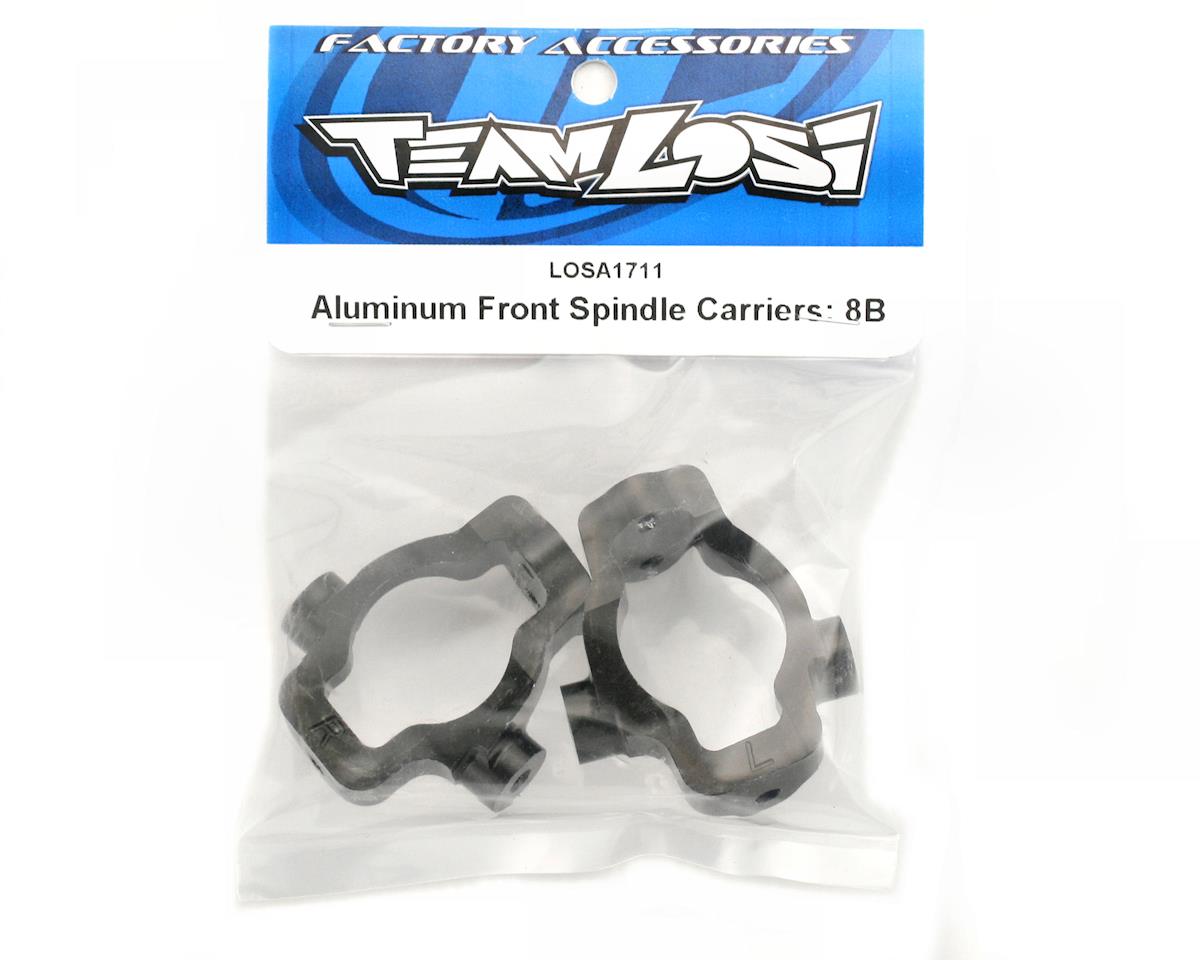 Team Losi Part #LOSA1711 Aluminum Front Spindle Carriers: 8B