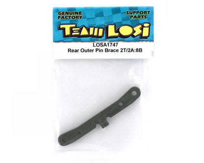 Team Losi Part #LOSA1747 Rear Outer Hinge Pin Brace 2T/2A:8B