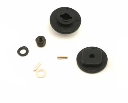Team Losi Part #LOSB0932 Center Slipper Pads & Hardware (MLST/2)