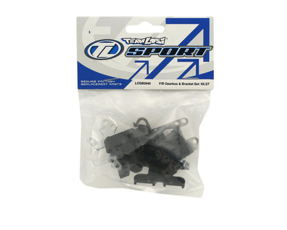 Team Losi Part #LOSB0946 Front/Rear Gearbox & Bracket Set (MLST/2)