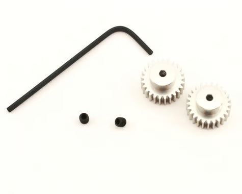 Team Losi Part #LOSB0973 25T Pinion Gear (2), 370 Motor (MLST/2)