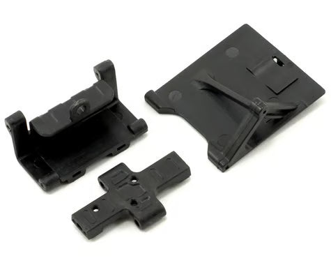 Team LOSI Part #LOSB1708 Skid Plate, Chassis Brace, Battery Door & Tray Set: Mirco Rock Crawler