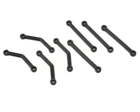 Team Losi Part #LOSB1732 Upper, Lower Suspension Link Set: Mc4x4