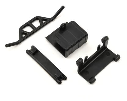 Team Losi Part #LOSB1735 Front/Rear Bumpers, Battery Door & Tray: MC4X4