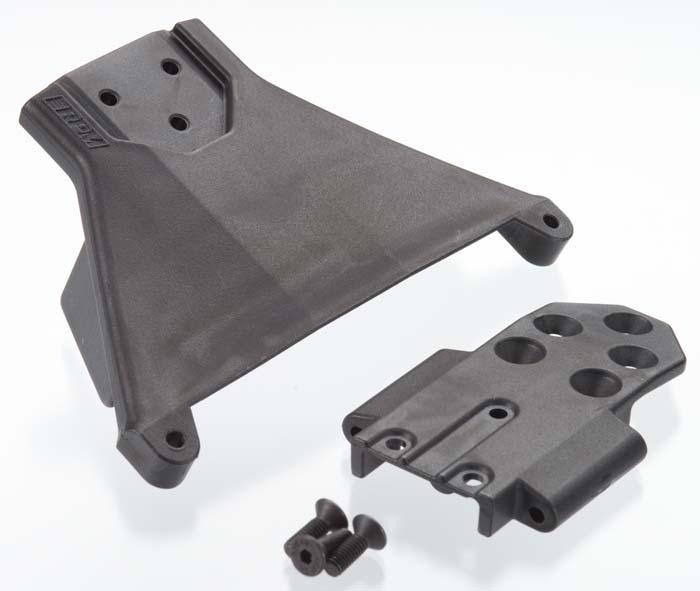RPM 73562 Front Bulkhead TRA LCG Slash 4x4 Chassis - PowerHobby