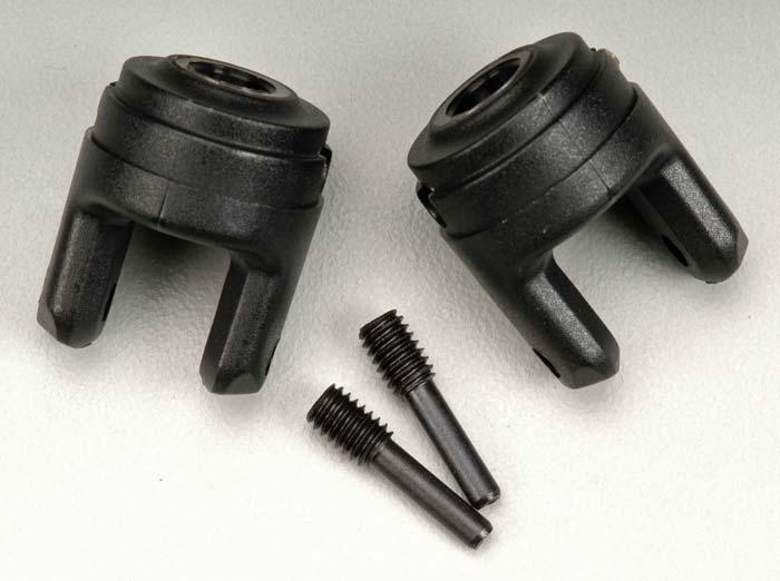 Traxxas 5458X Yokes Differential & Transmission (2) E-Maxx Revo E-Revo Slayer - PowerHobby