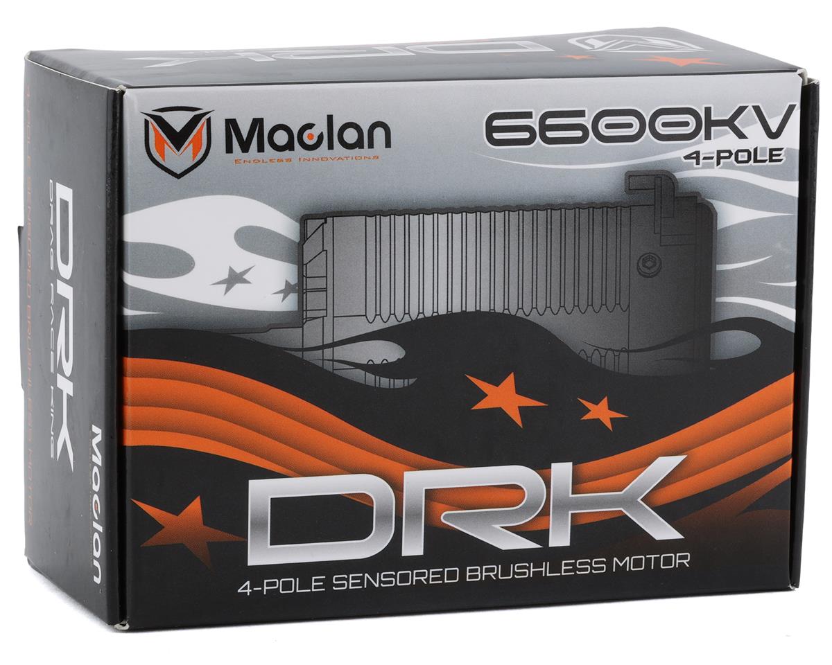 Maclan Part #MCL1072 DRK Sensored 4-Pole Brushless No Prep Drag Motor (6600kV)